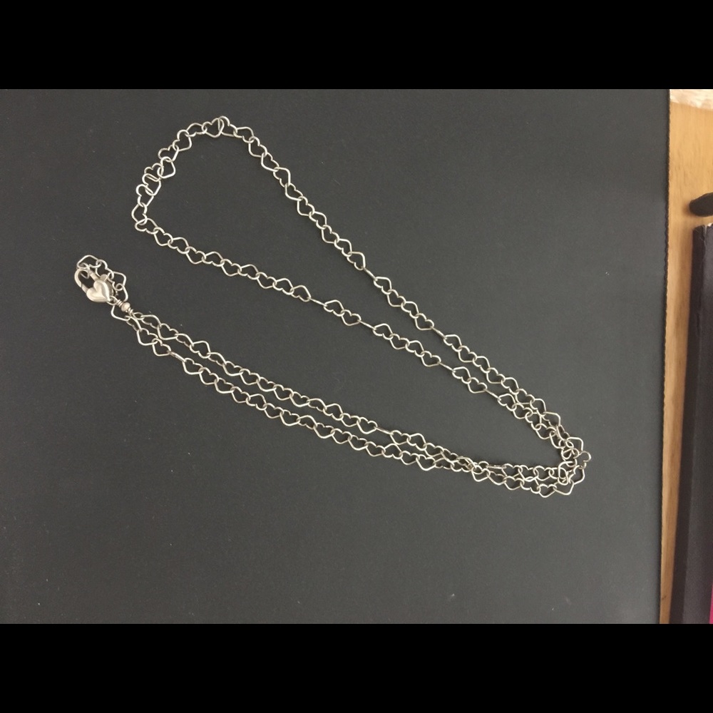 Hearts Necklace 32”